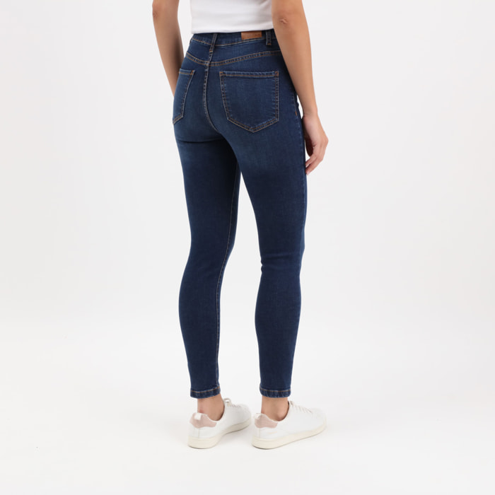 Jeans - cotone - blu denim scuro