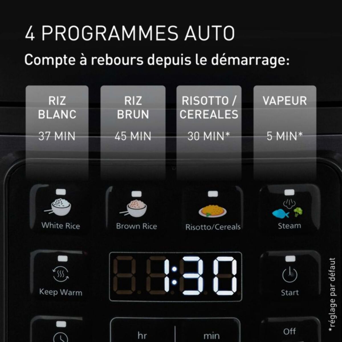 Cuiseur riz PANASONIC SR-DA152KXE