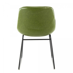 Chaise semi artisanal LOT DE 2 VUJA