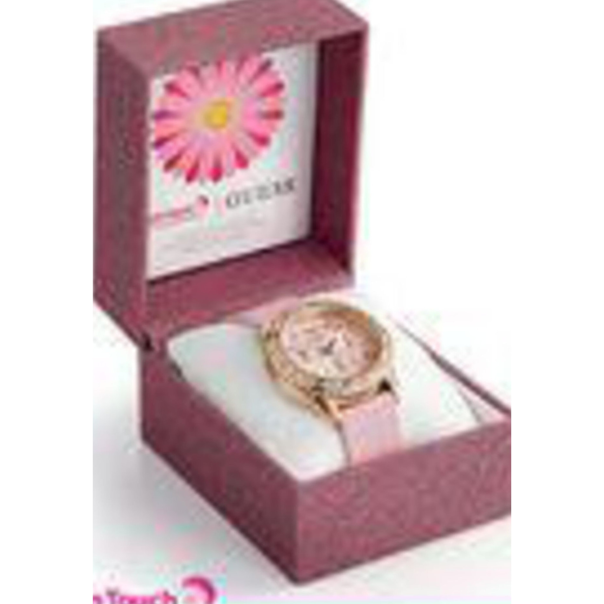 Guess Reloj Analógico De Cuarzo Sparkling Pink