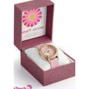 Guess Reloj Analógico De Cuarzo Sparkling Pink