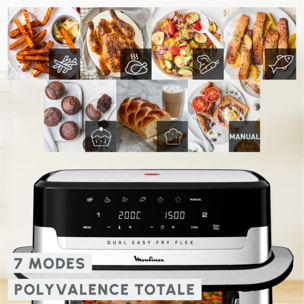 Friteuse sans huile MOULINEX Easy Fry Dual Flex EZ922DF0