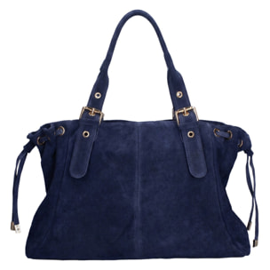 Borsa a mano da donna Made in Italy - Modello Celeste Plus - 100% pelle - 20.0 x 28.5 x 41.0 cm