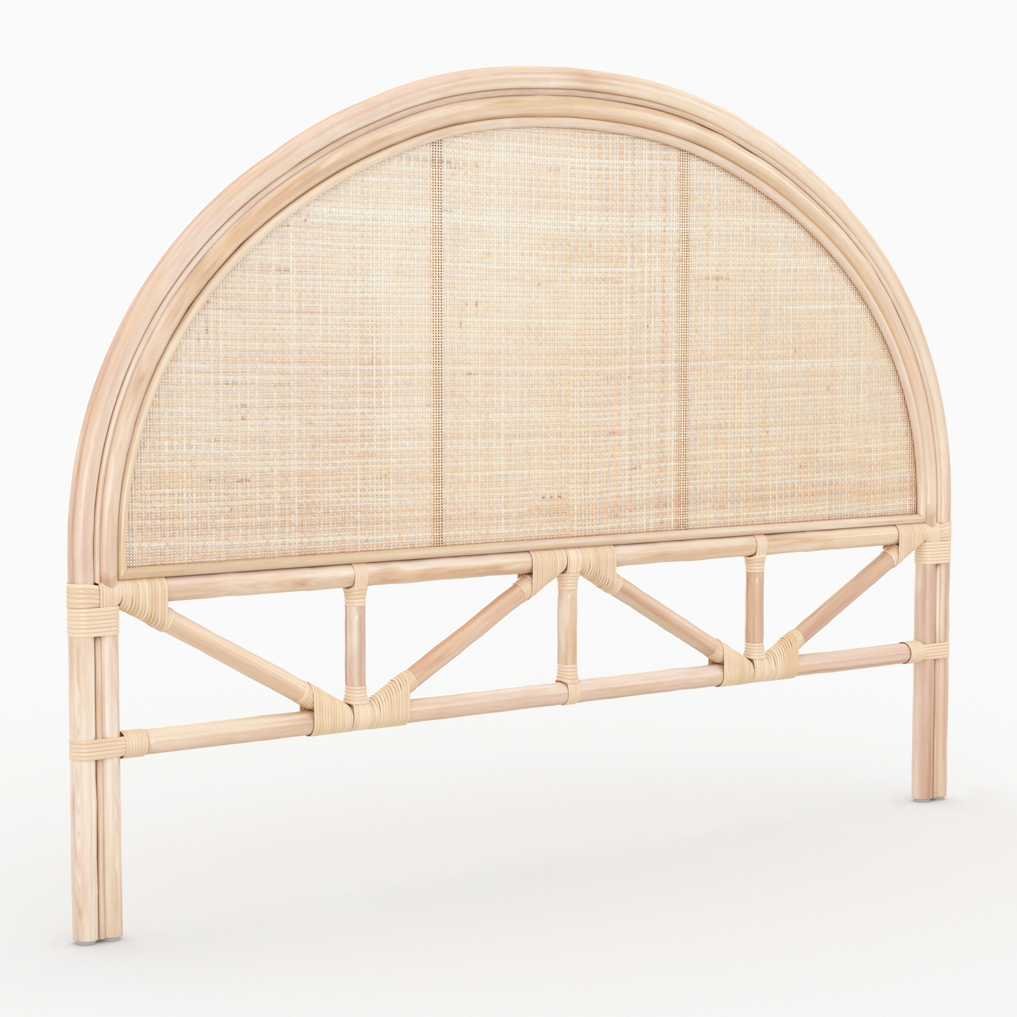 Tête de lit en rotin naturel 140 cm - Madya