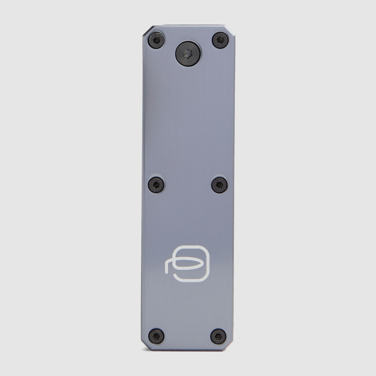 Piquadro Portachiavi personalizzabile in pelle con tracker