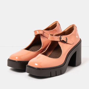 Zapatos 1984 NAPPA SHINNY FLAMINGO/BERNA color Flamingo