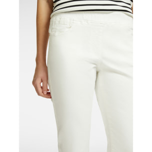 Elena Mirò - Jeggings pull on, "Pat" - Bianco