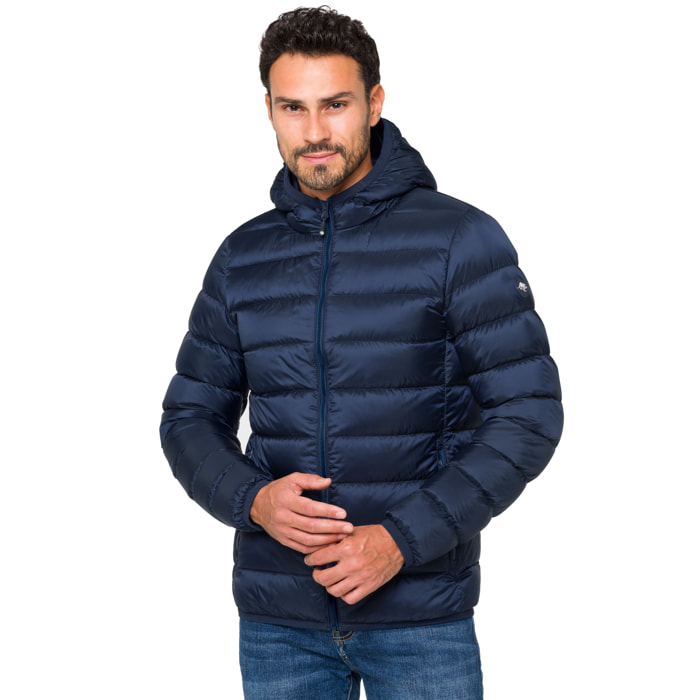 Piumino Hot Buttered Glacier 100% piuma d'oca Blu Navy