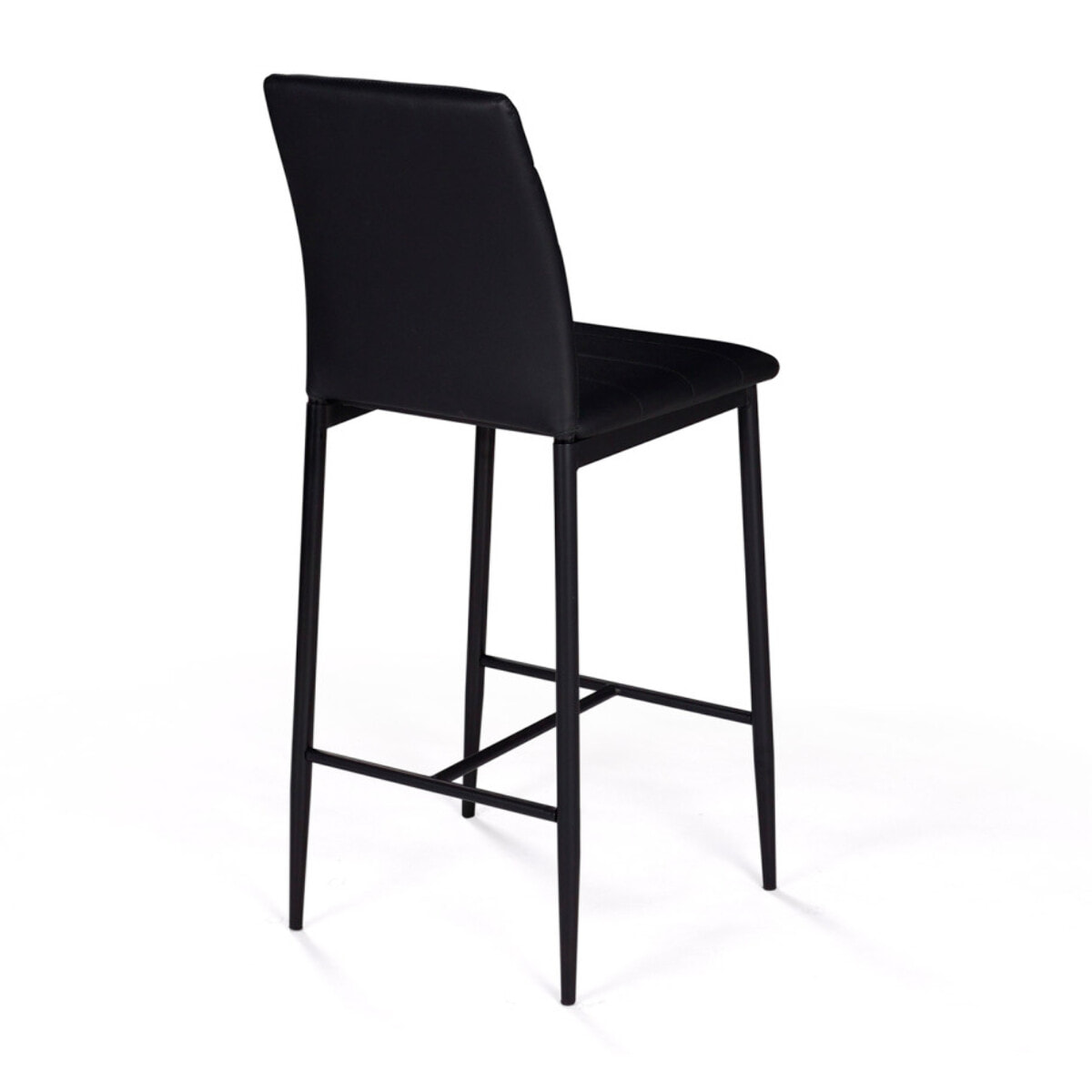 Tabourets de bar Regilux noirs - lot de 4 - Noir