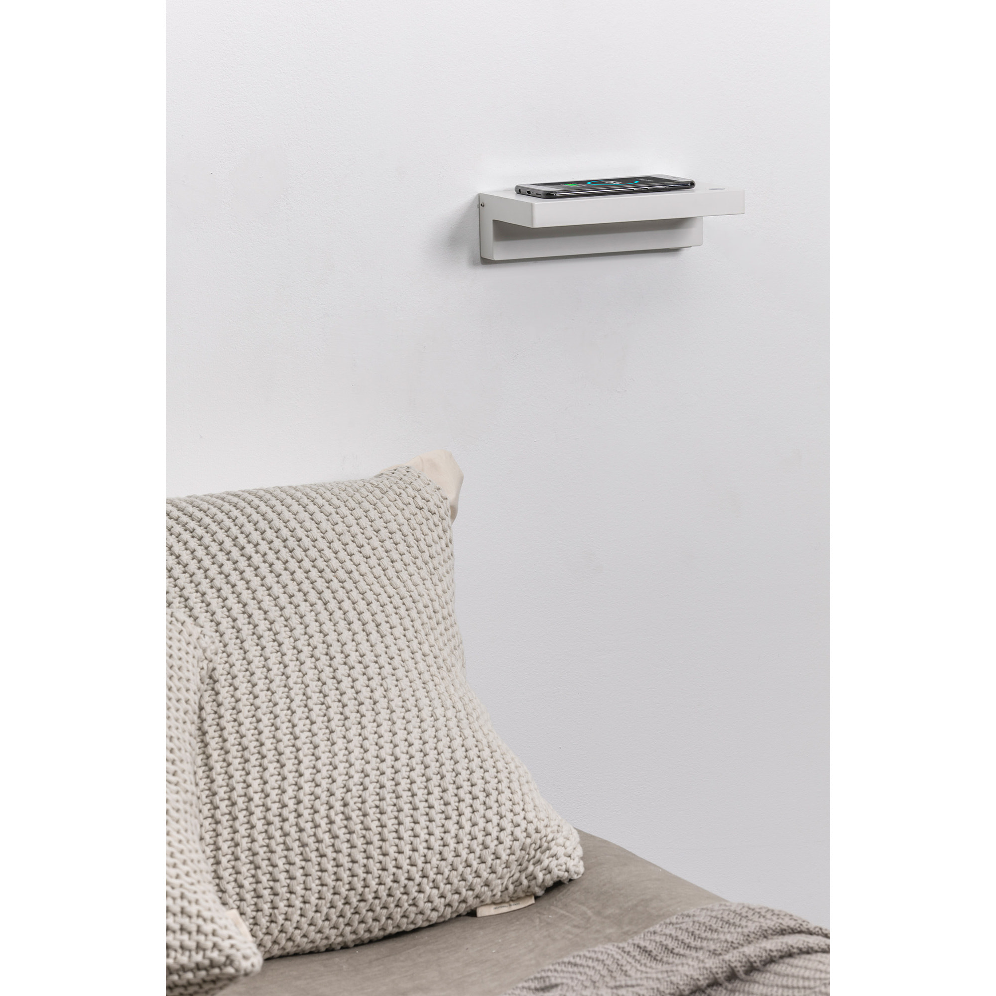 WELL Lampe applique blanc