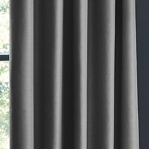 Rideau uni occultant 100%polyester