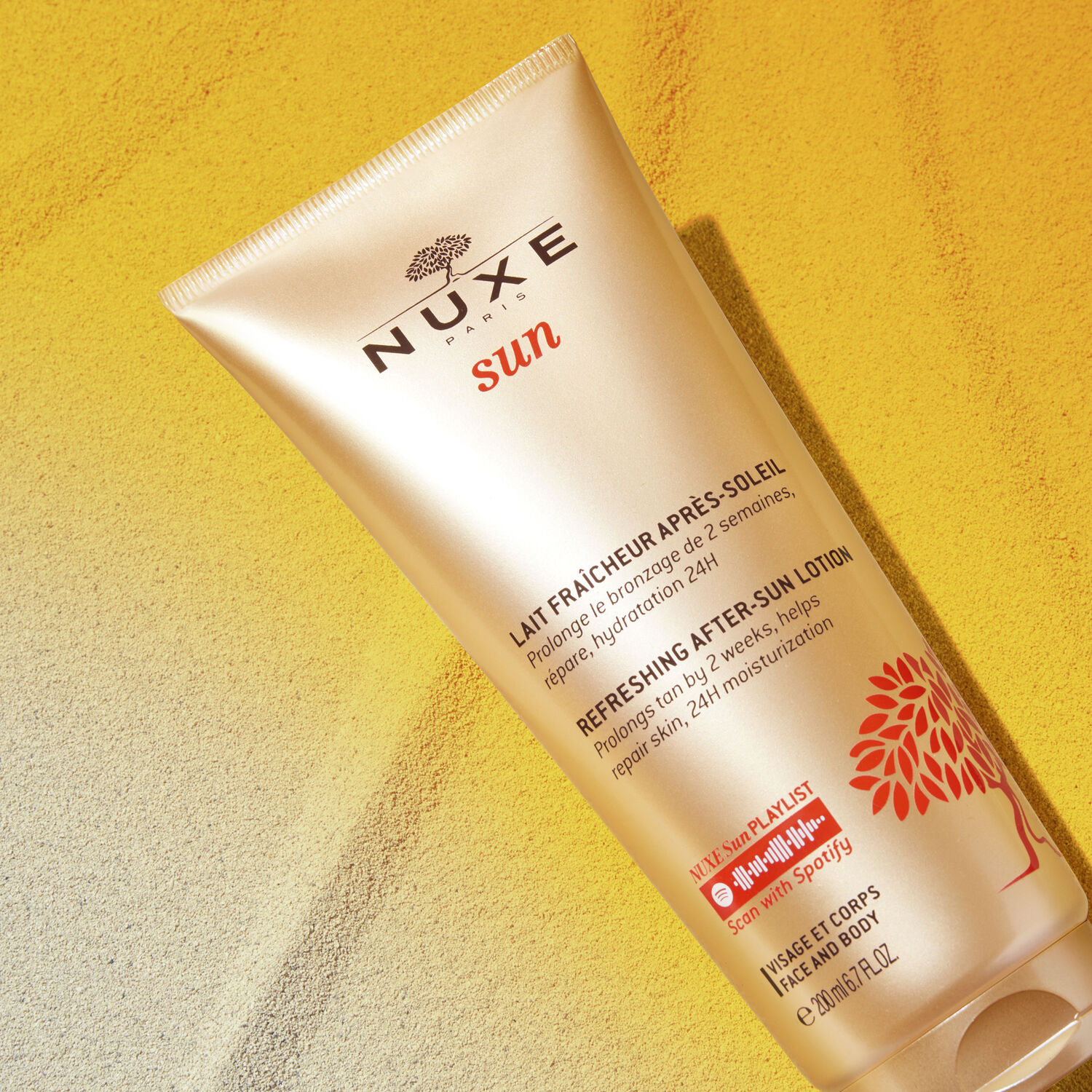 Nuxe Sun  - Lait Fraicheur Après Soleil Visage & Corps - Tous types de peaux
