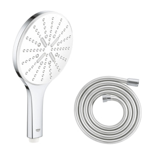 GROHE Douchette 3 jets Vitalio Smartactive ronde avec flexible 2000