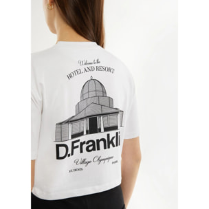 Camiseta de Mujer St.Denis Blanco / Negro D.Franklin