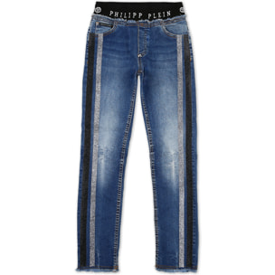 PHILIPP PLEIN Denim Trousers String