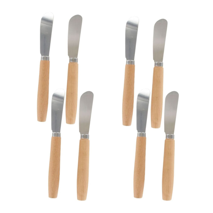 Ensemble de 8 Couteaux à beurre 18 cm Fackelmann Sybarys