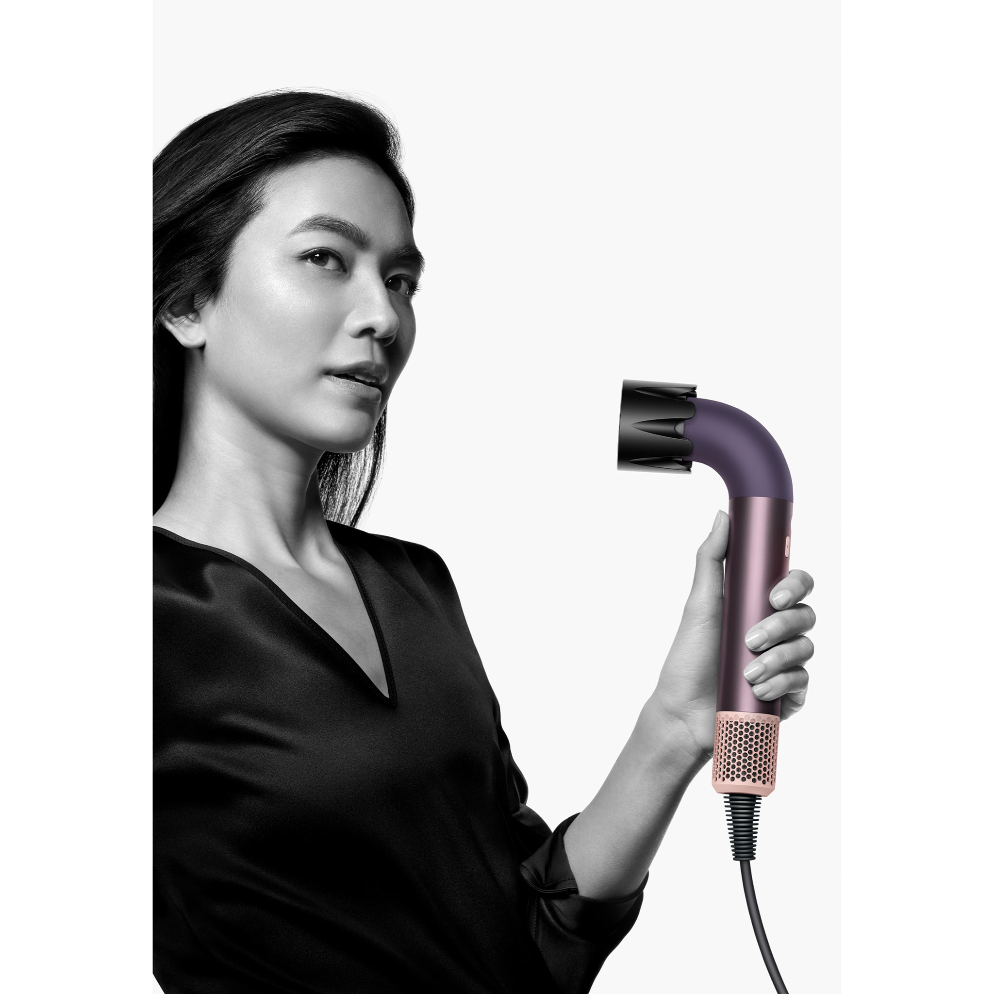 Asciugacapelli Dyson Supersonic r™ - per capelli lisci e mossi (Jasper plum)
