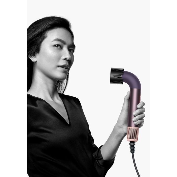 Asciugacapelli Dyson Supersonic r™ - per capelli lisci e mossi (Jasper plum)