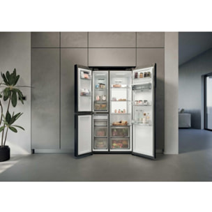 Réfrigérateur Américain HAIER HSPR79F18EWMB