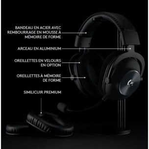 Casque gamer LOGITECH G PRO X WIRELESS Lighspeed