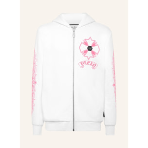 PHILIPP PLEIN Felpa con cappuccio CHROME