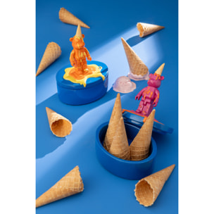 J-Line Boite Ours Cornet Glace Resine Mix Assortiment De 2