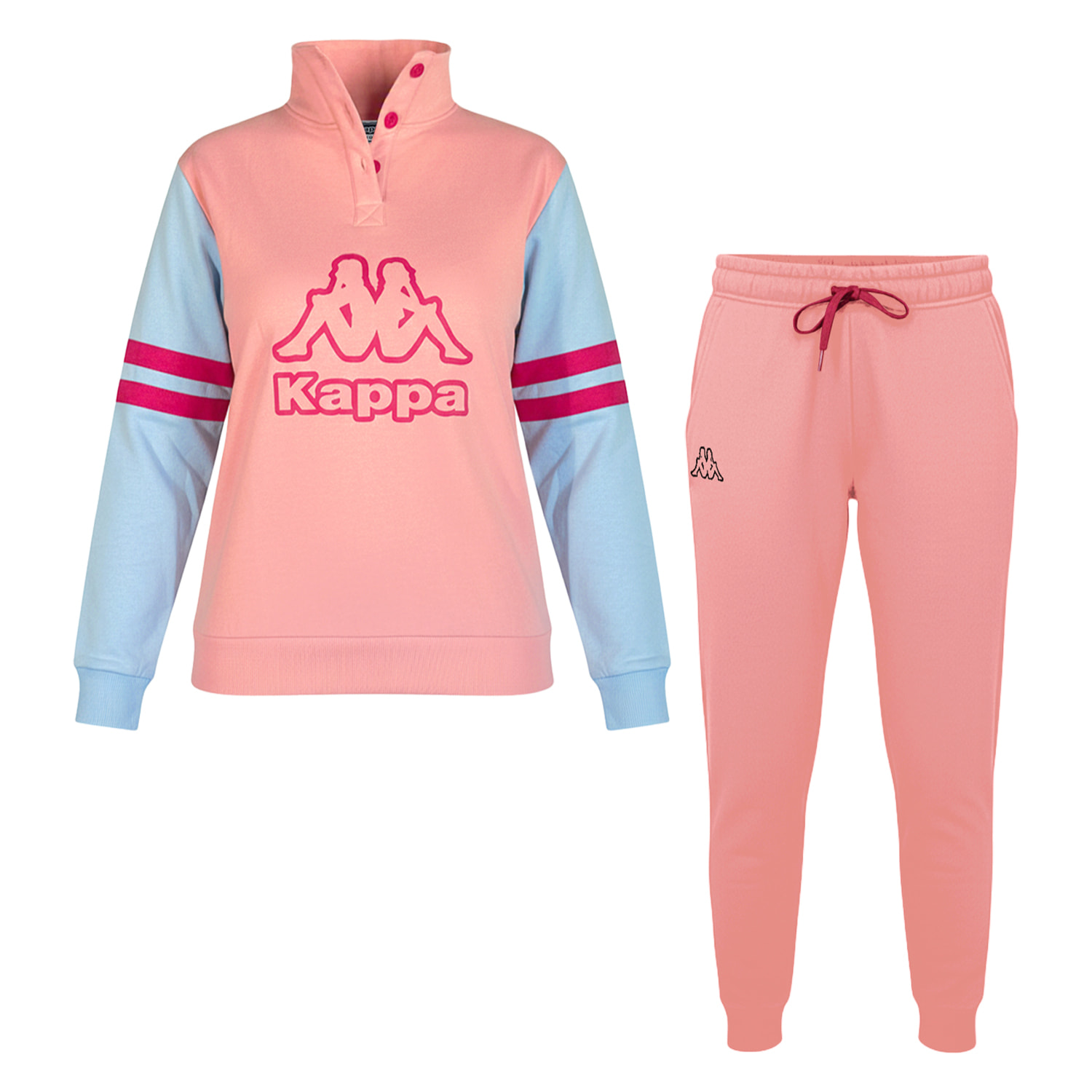 Tuta / Pigiama Homewear Donna KAPPA Cotone Felpato