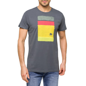 T-shirt in cotone 150 gr Hot Buttered Barrell Grigio.
