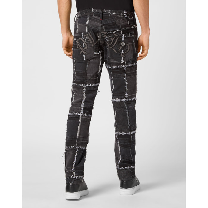 PHILIPP PLEIN Vaqueros de corte recto