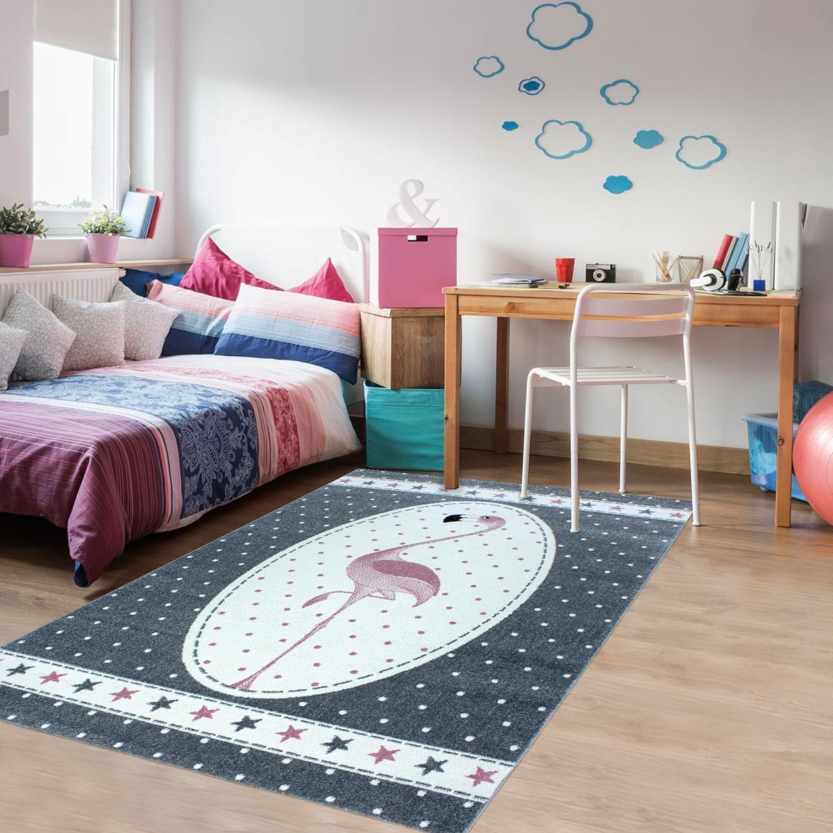 Tapis enfant tissé motif animaux SEJA