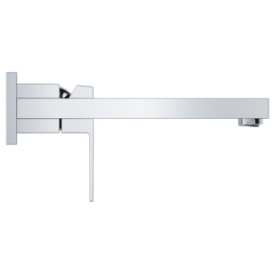 Mitigeur lavabo mural 2 trous Eurocube, Taille M