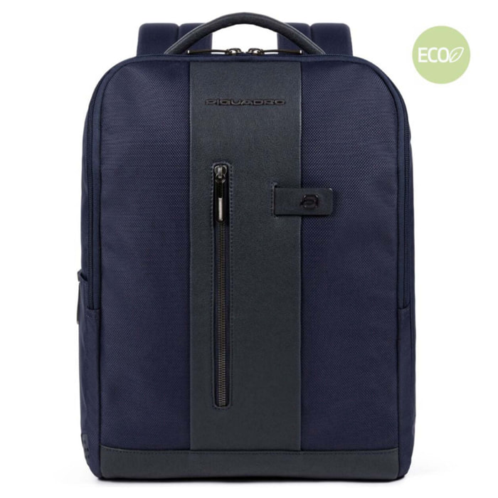 Piquadro Zaino uomo porta pc 15,6" in tessuto riciclato
