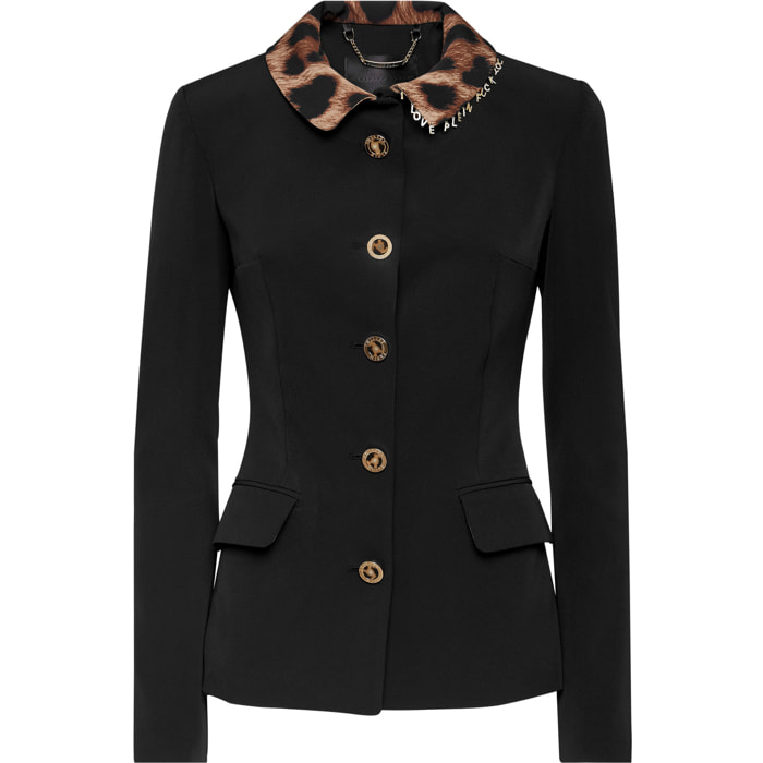 PHILIPP PLEIN Blazer LEOPARD