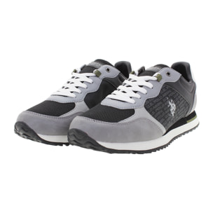 Sneakers U.S. Polo Assn. nero-grigio