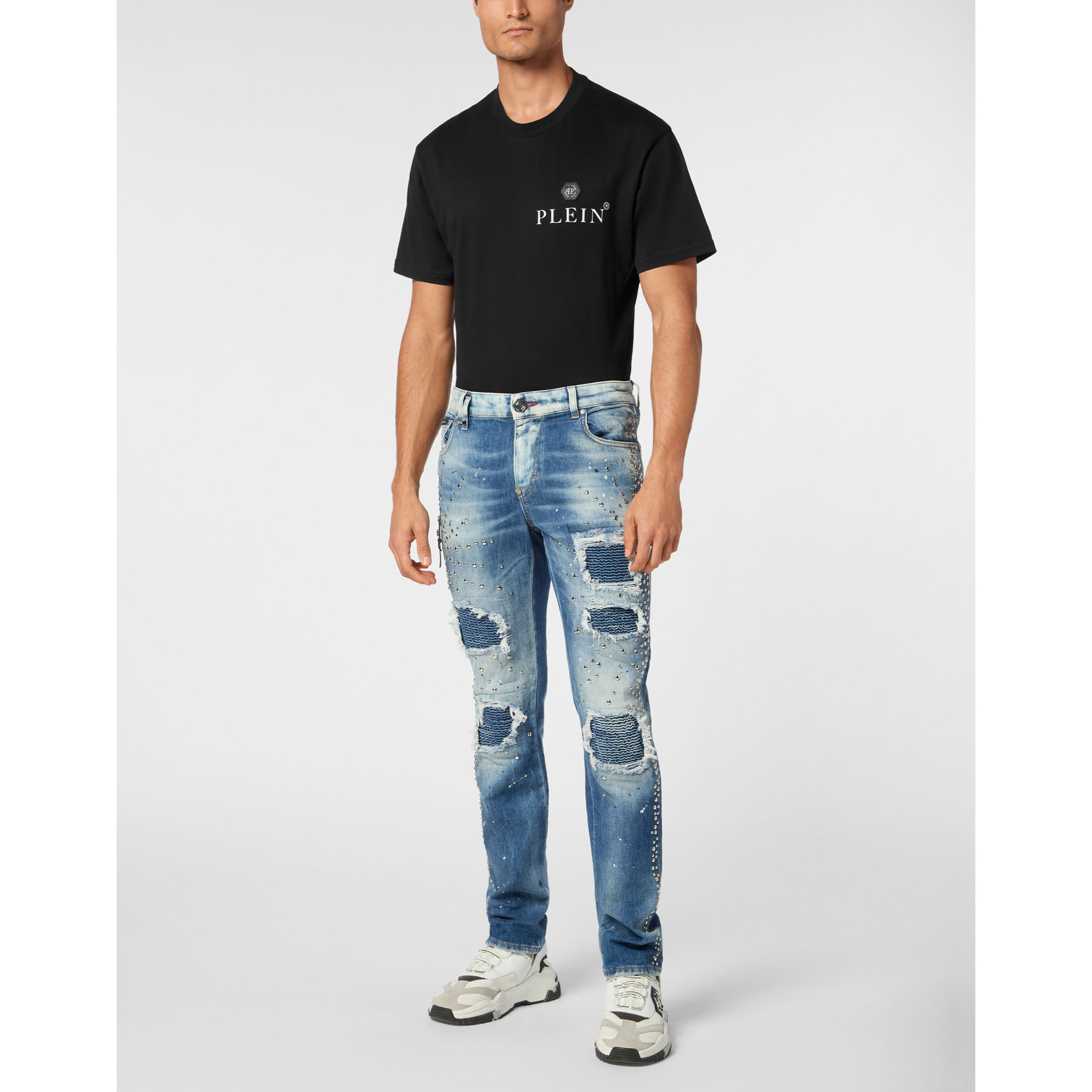 PHILIPP PLEIN Jeans dal taglio slim ROCK STAR