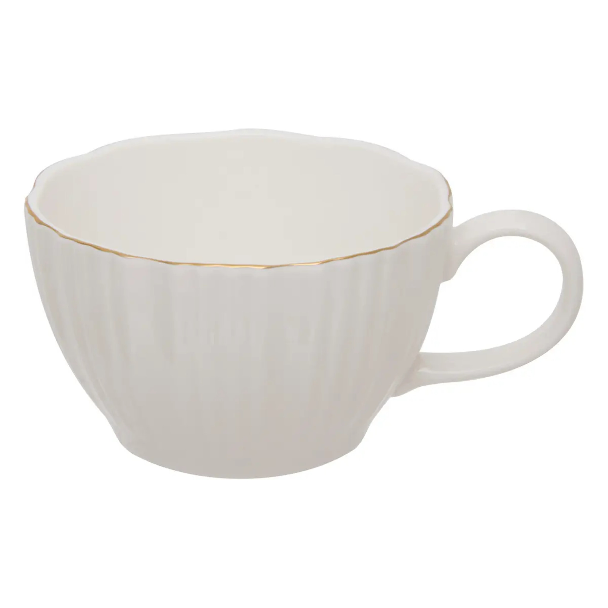 Bol à petit-déjeuner Daphné 395ml blanc