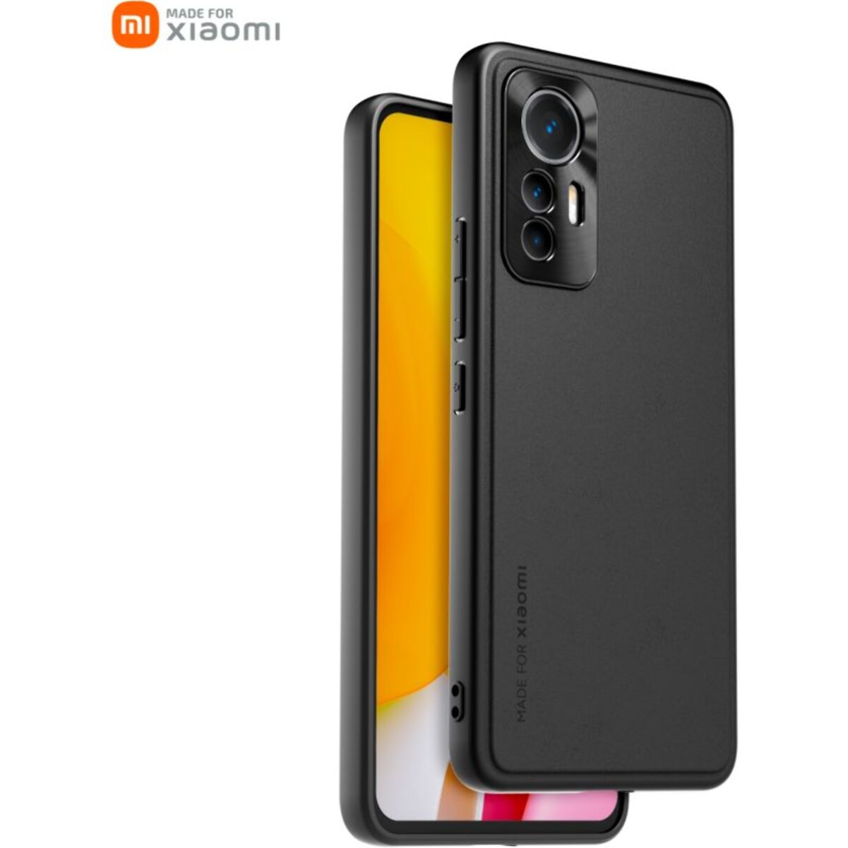 Coque XIAOMI 12 Lite noir