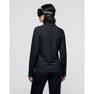 Camiseta térmica para mujer KUSTOM AXIS Thermal - Negro