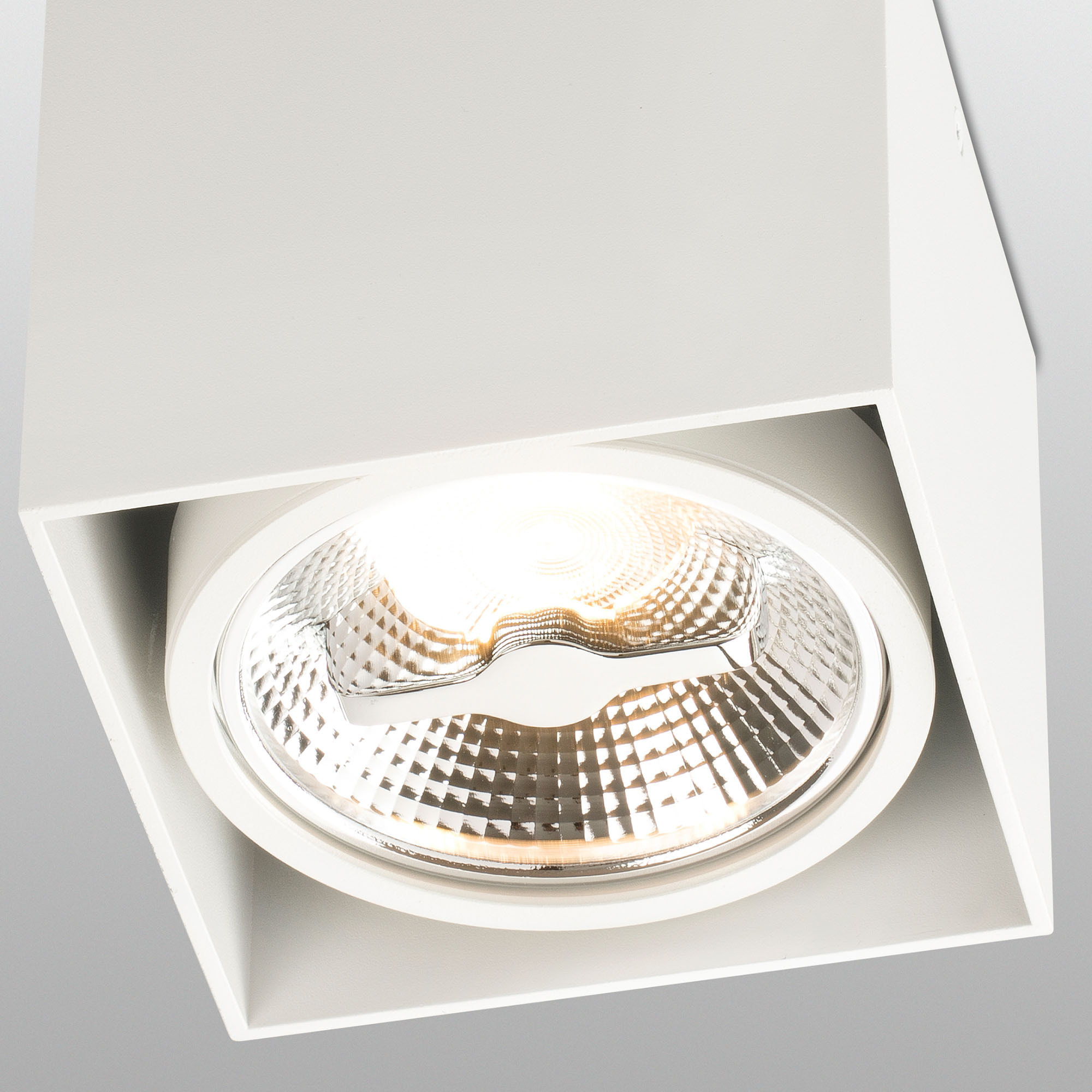 TECTO AR111 Lampada plafoniera bianca