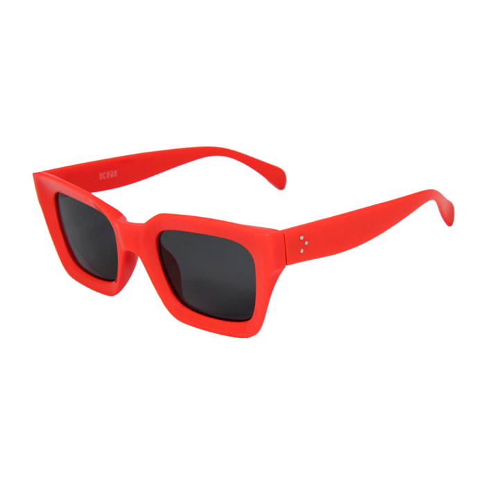 Gafas de sol OCEAN OSAKA - Rojo sólido / Ahumada
