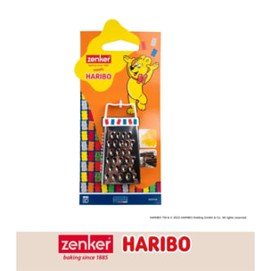 Mini râpe de cuisine et pâtisserie 4 faces 7,5 cm Zenker Haribo