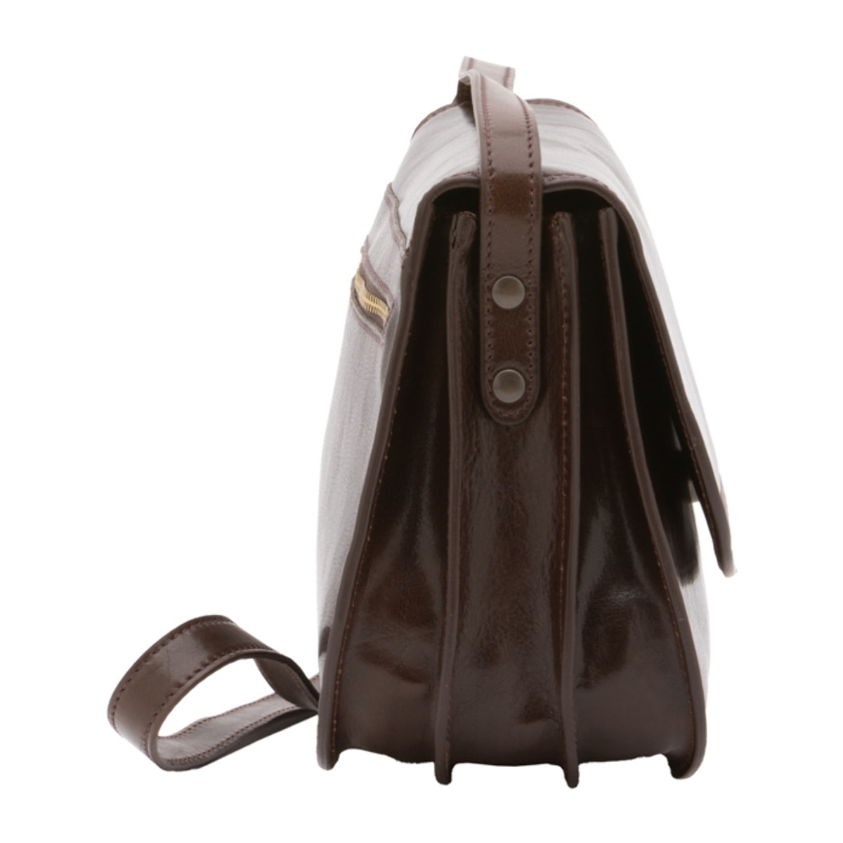 Borsa a tracolla  da donna In Vera pelle Made in Italy 27x20x12 cm