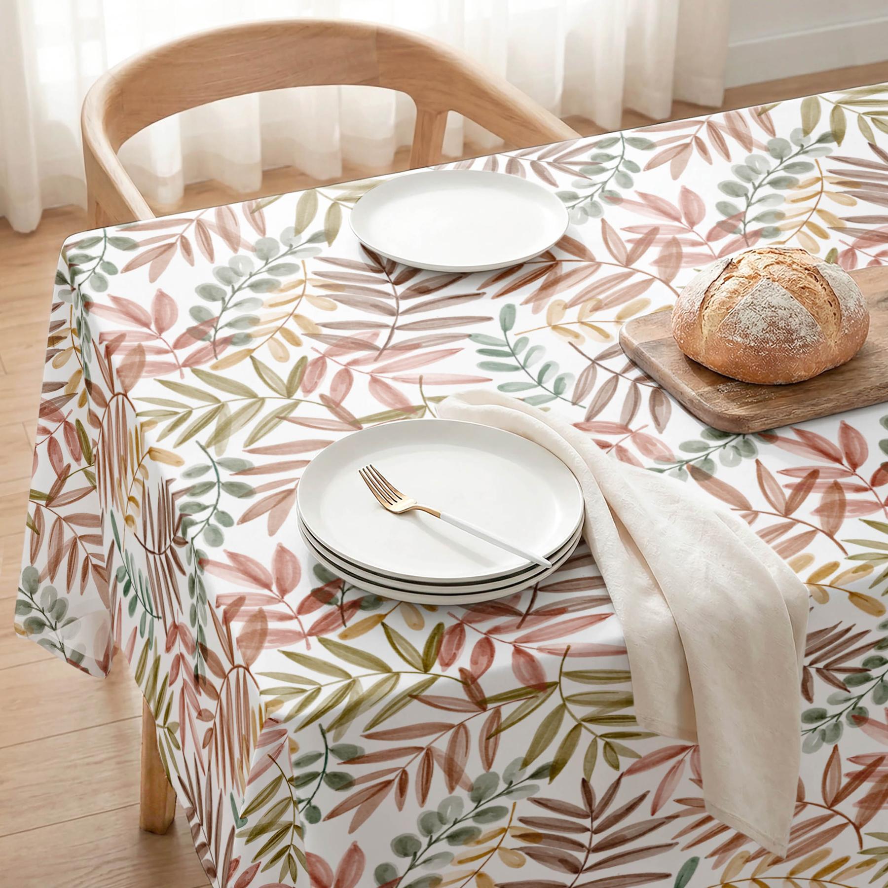 Nappe anti-taches UMBRIA MULTICOLORE - coton mélangé