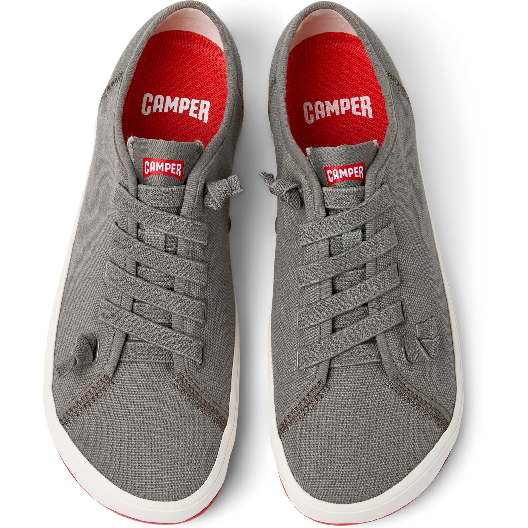 Zapatillas - CAMPER Peu Rambla II - Gris - Textil natural