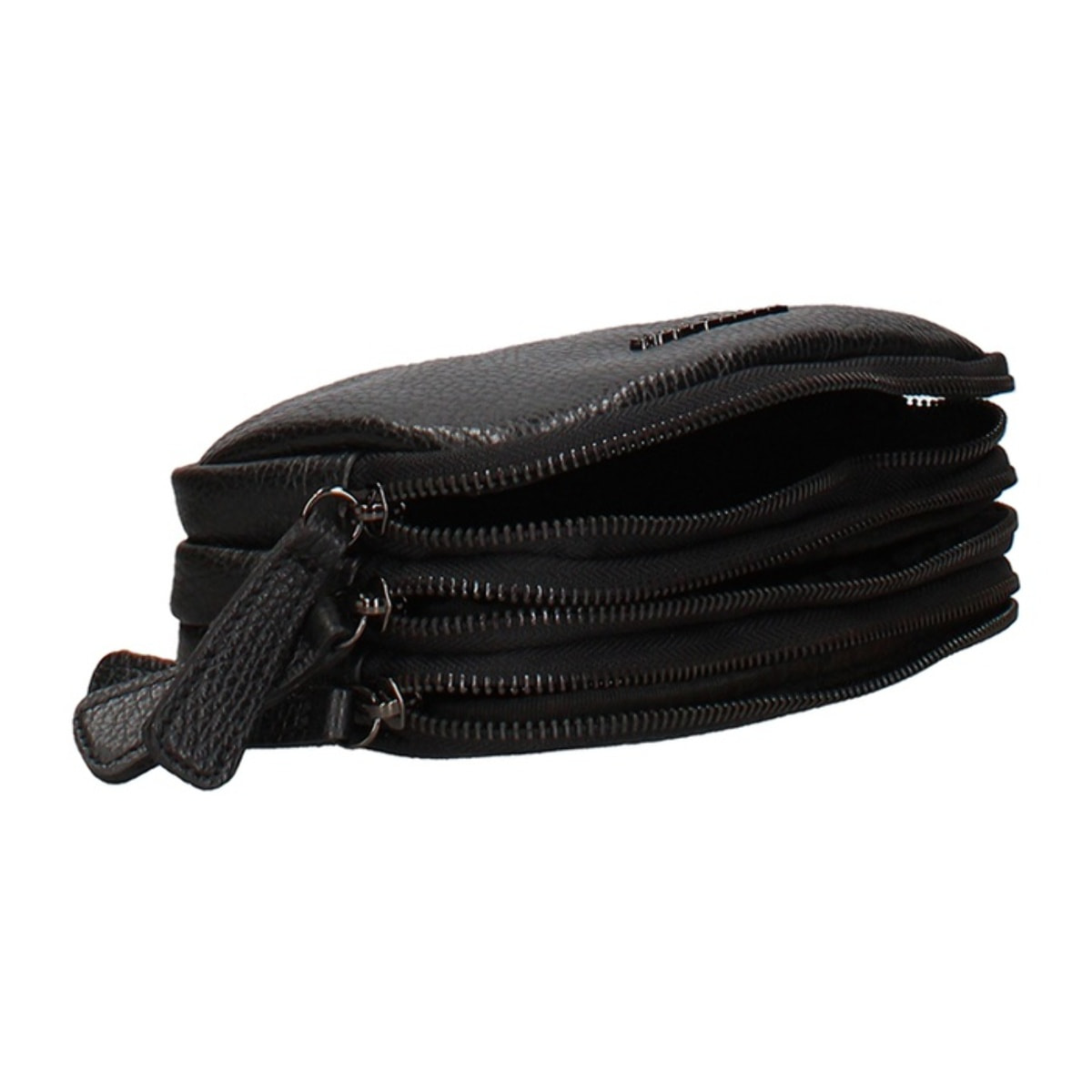 Pochette da uomo - Modello Erebo Chic - 100% poliuretano - 12.0 x 10.5 x 6.0 cm