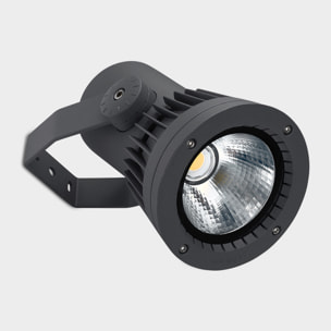 LEDS C4 Proyector IP65 Hubble COB LED Ø234mm LED 96.8 Blanco Neutro para Exterior de Pared, Jardín, Terraza