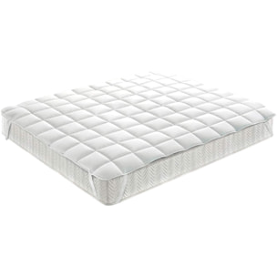 Topper Imbottito Matrimoniale Microfibra Antibatterico SV