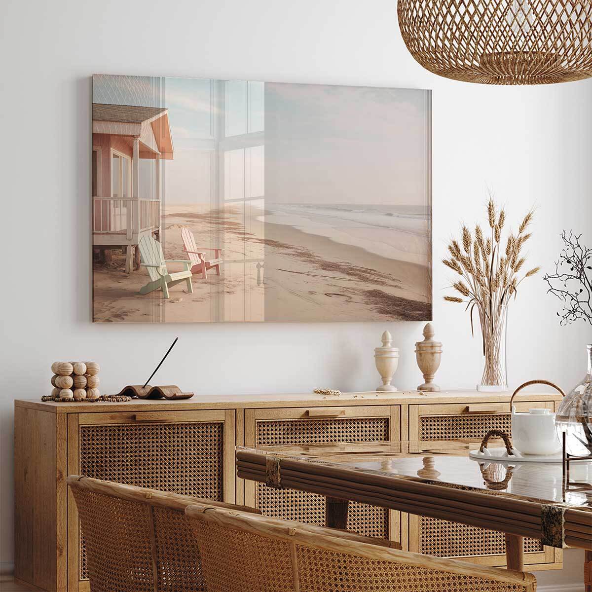 Tableau deco côte pacifique Tableau plexiglas