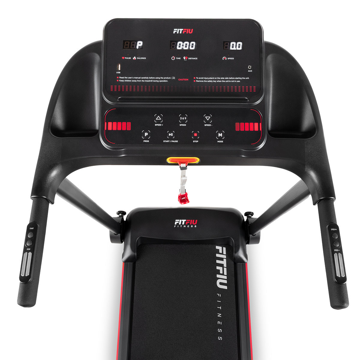 Cinta de correr plegable FITFIU hasta 14km/h inclinación manual 1500W