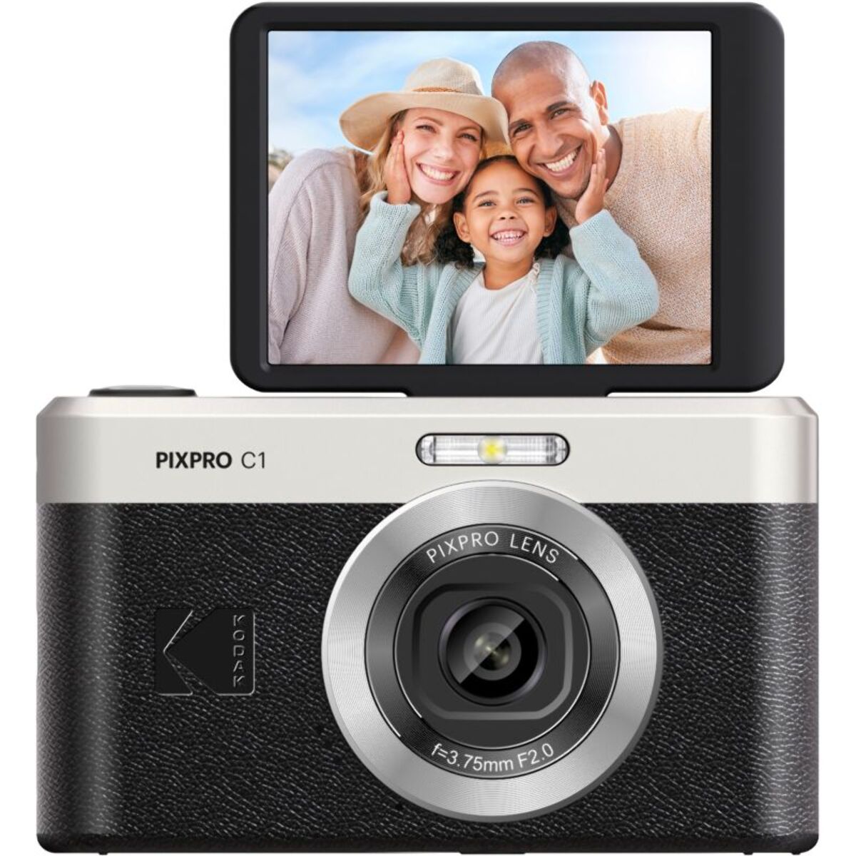 Appareil photo Compact KODAK Pixpro C1 Black + Micro SD 16Go